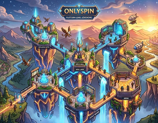 OnlySpin Platform Genel Görünümü