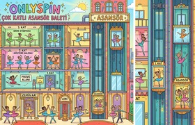 ÇokKatlıAsansörBaleti - OnlySpin Eğlence Oyunu
